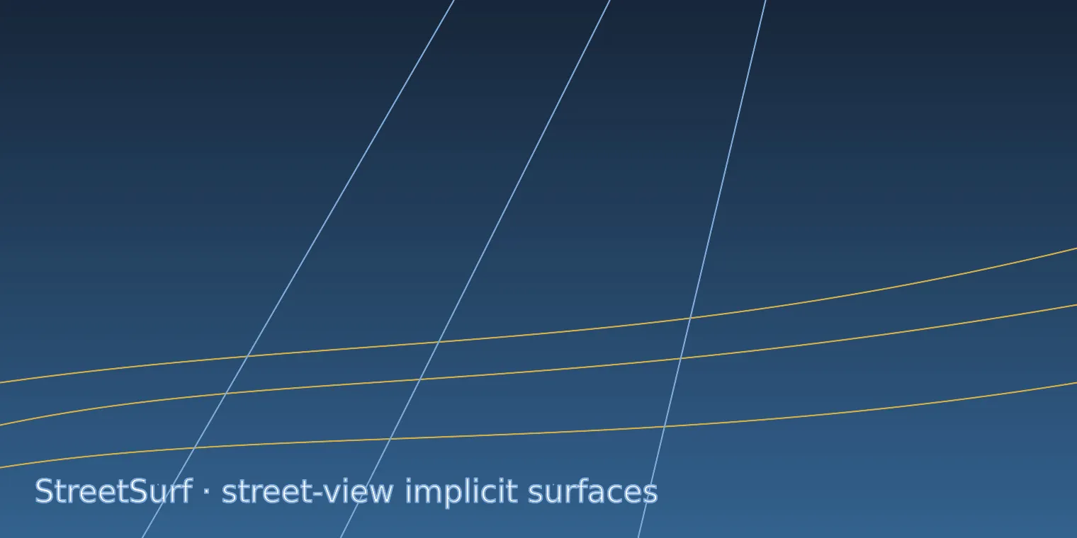 StreetSurf: Extending Multi-view Implicit Surface Reconstruction to Street Views